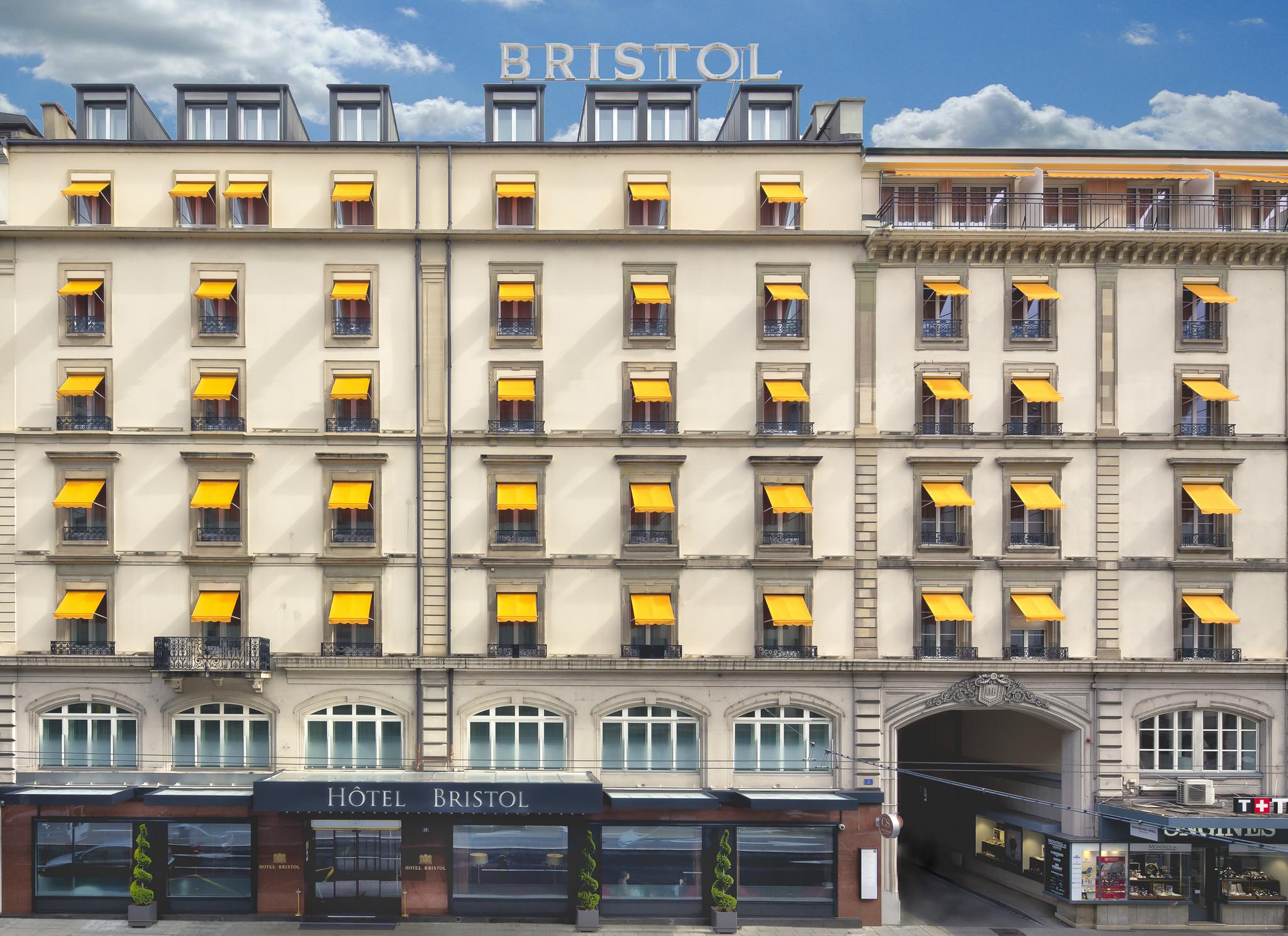 Hotel Bristol Ginebra Exterior foto